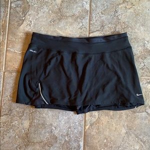 Nike Drifit Black Running Skirt Size M. EUC